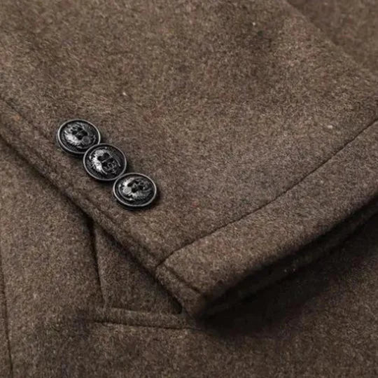 Naisten Villakangastakki Moderni Leikkaus 7