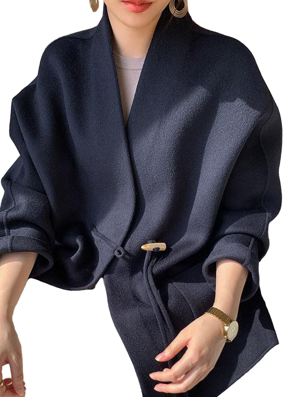 Naisten Ylisuuri Taskut Villatakki Talvimuoti 0