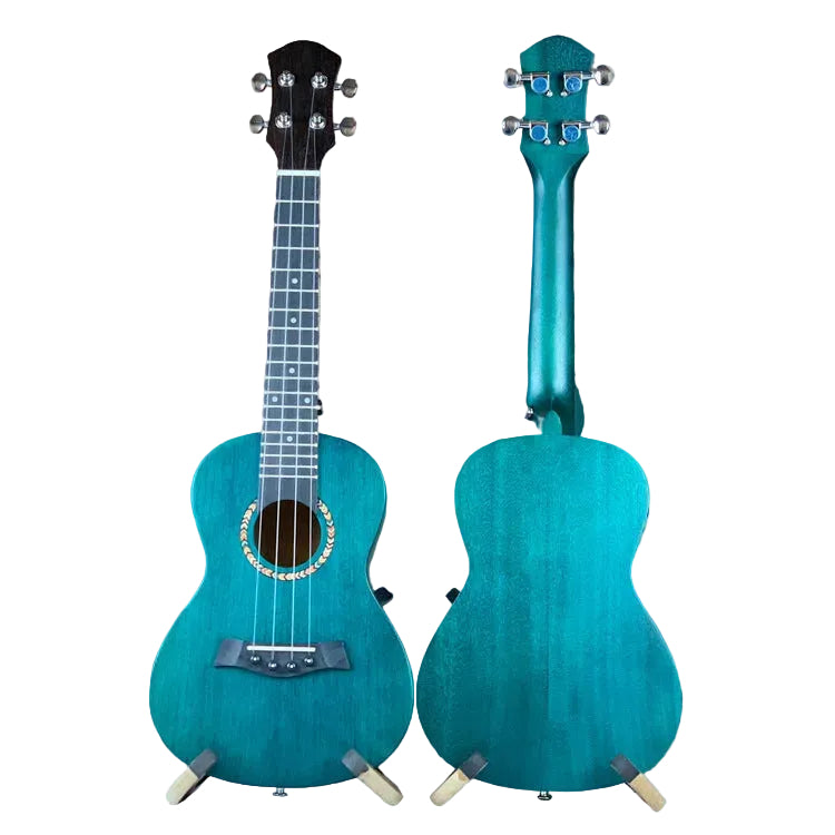 Naisten akustinen ukulele ainutlaatuisella runkomuodolla 0