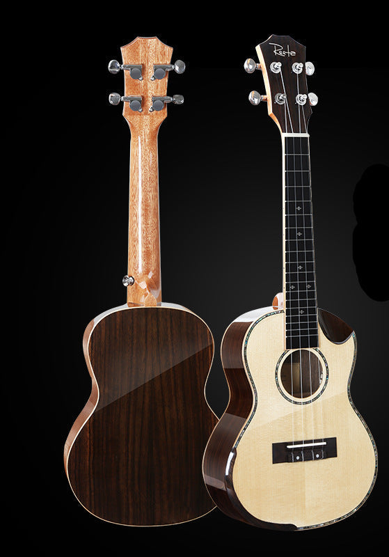 Naisten akustinen ukulele tyylikkäällä muotoilulla 2