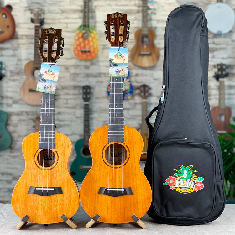Naisten ja miesten akustinen ukulele 23 tuumaa kompaktilla designilla 1
