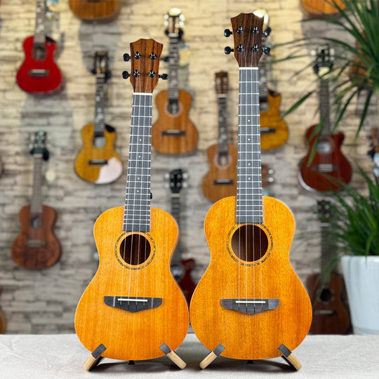 Naisten ja miesten akustinen ukulele 23 tuumaa kompaktilla designilla 2
