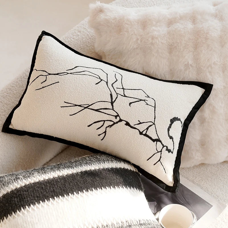 Naisten kirjailtu tyynynpäällinen kiinalaistyylinen design 4
