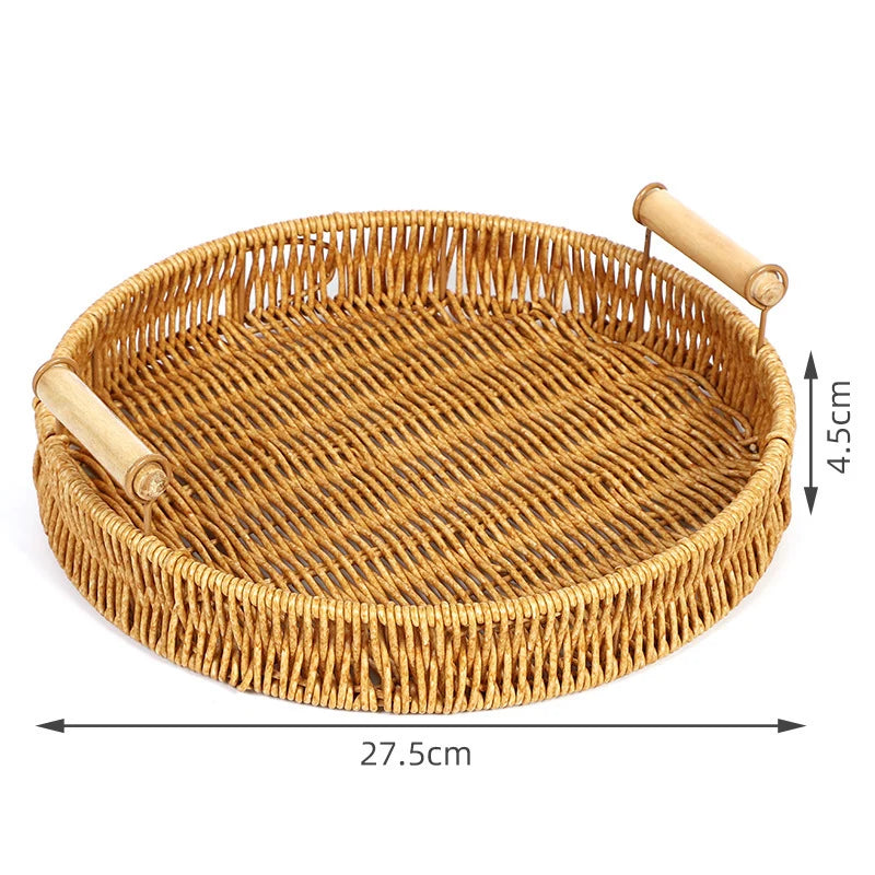 Naisten kudottu säilytysalusta käsintehty design 0