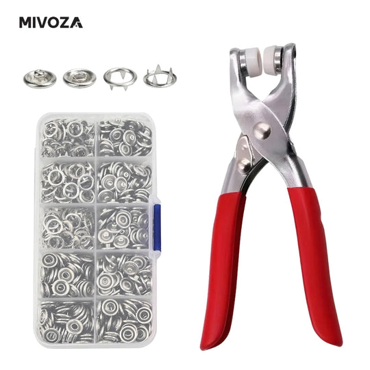 Nepparikiinnityssetti - Metallinapit ja Pihdit 0