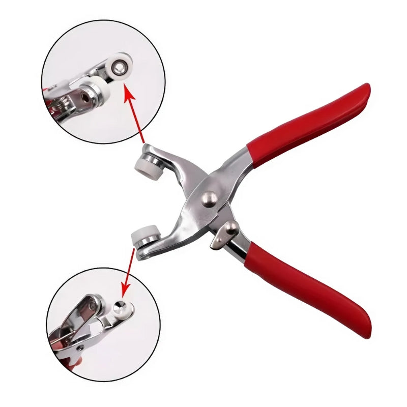 Nepparikiinnityssetti - Metallinapit ja Pihdit 4