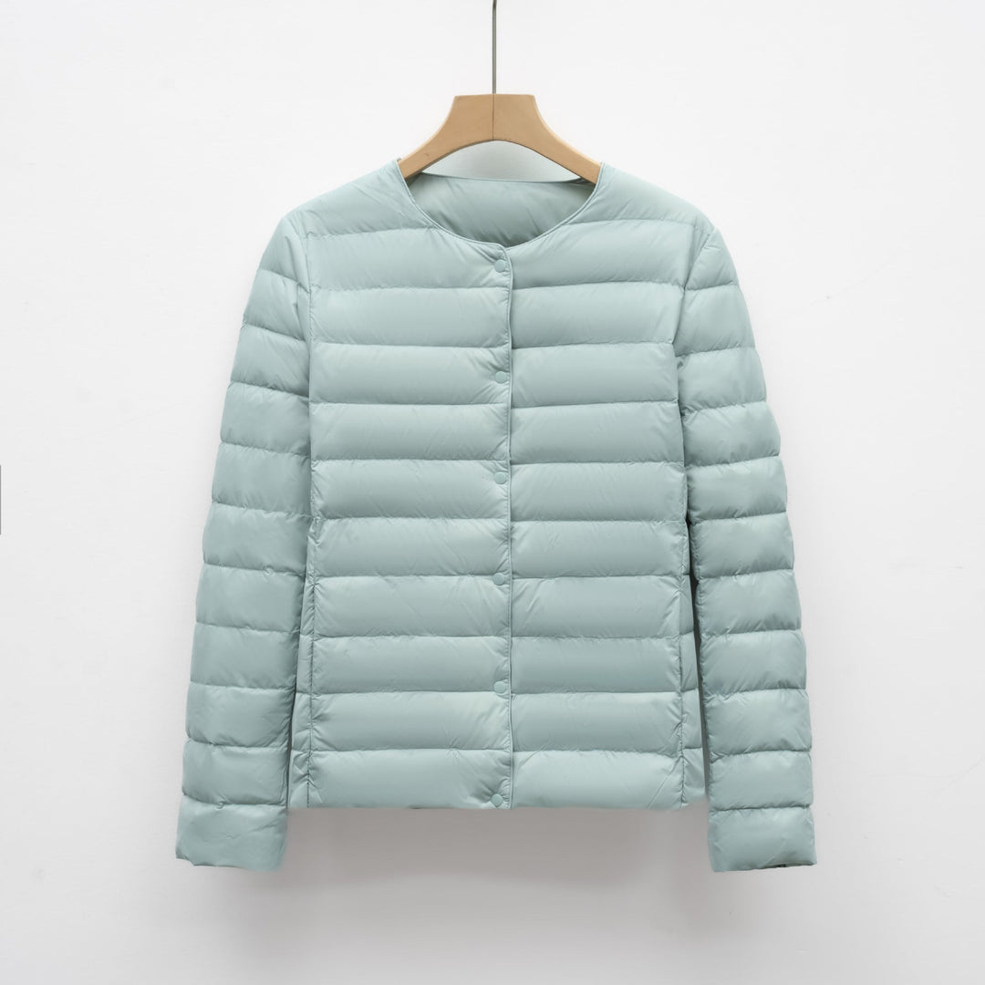 Naisten Kevyt Kylmätakki Slim Fit