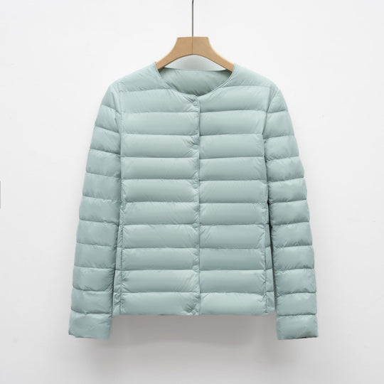 Naisten Kevyt Kylmätakki Slim Fit
