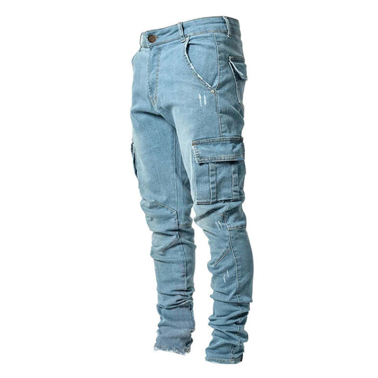 Miesten Lajihousut Moderni Slim Fit Korkealaatuinen Puuvilla Elastaani