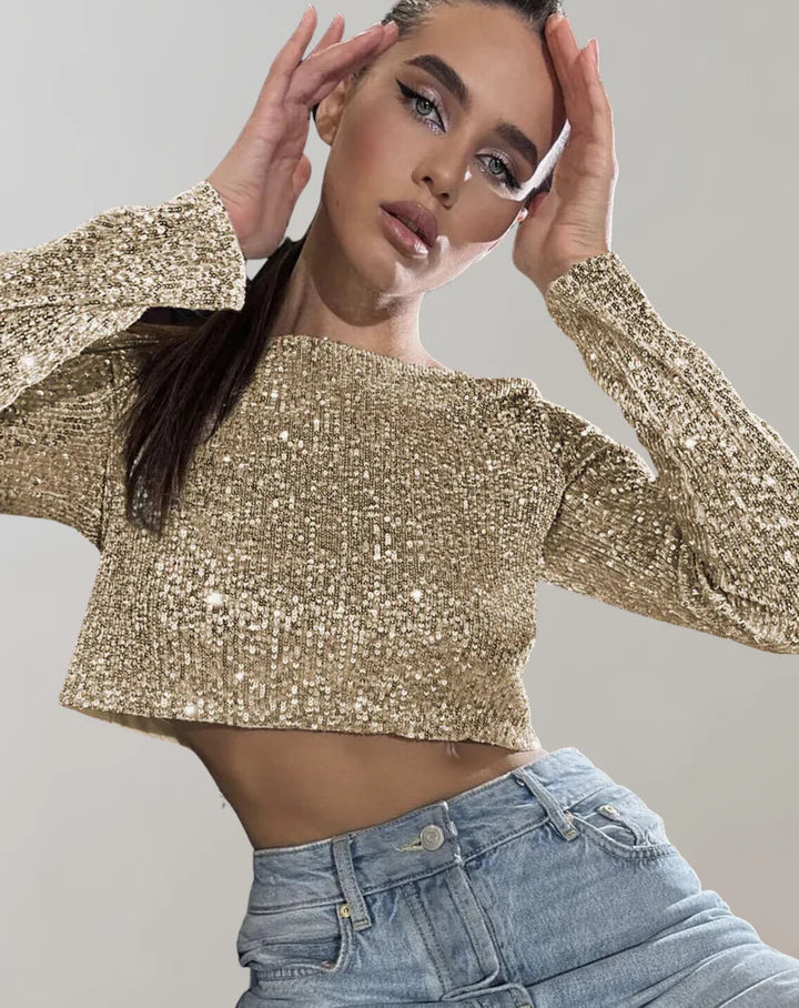 Variant image for Naisten Crop Top Tyylikäs Laadukas Kangas-1