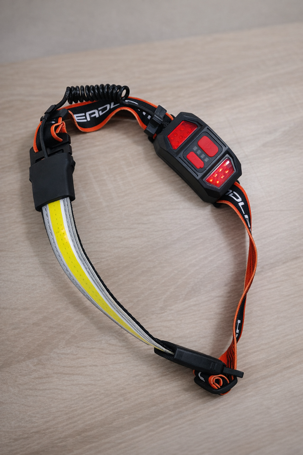 Otsalamppusarja 1000 lumenia USB-ladattava 6