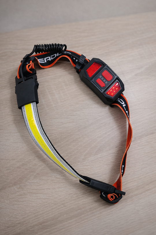 Otsalamppusarja 1000 lumenia USB-ladattava 6