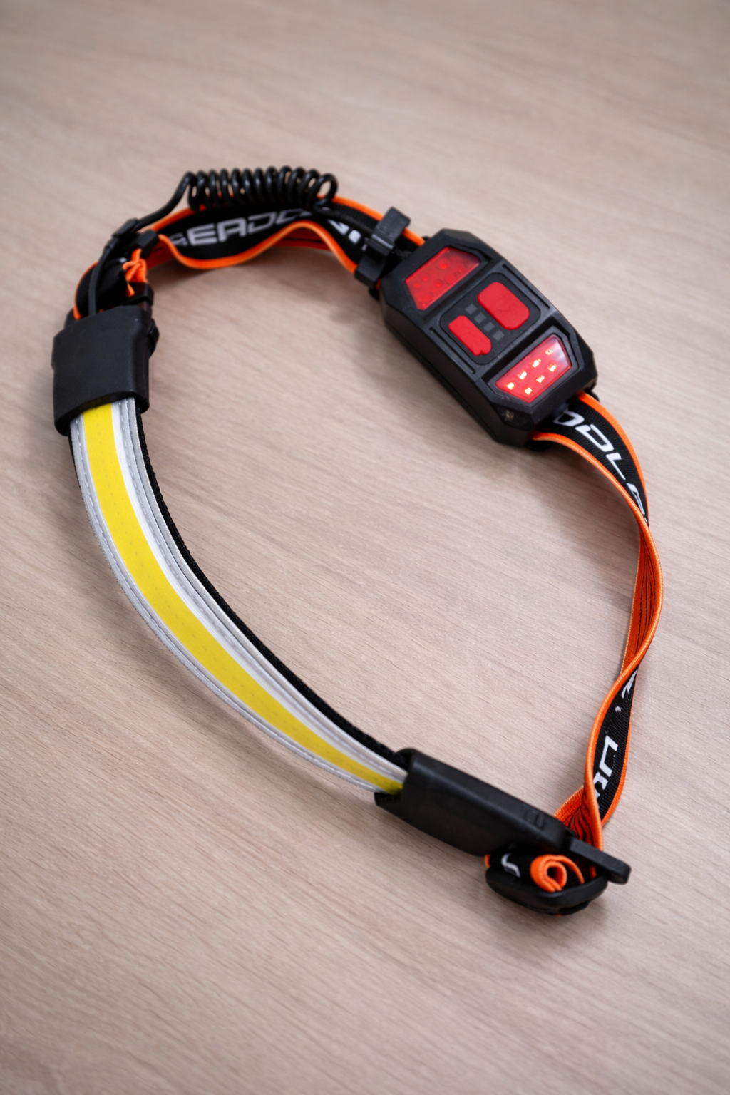 Otsalamppusarja 1000 lumenia USB-ladattava 7