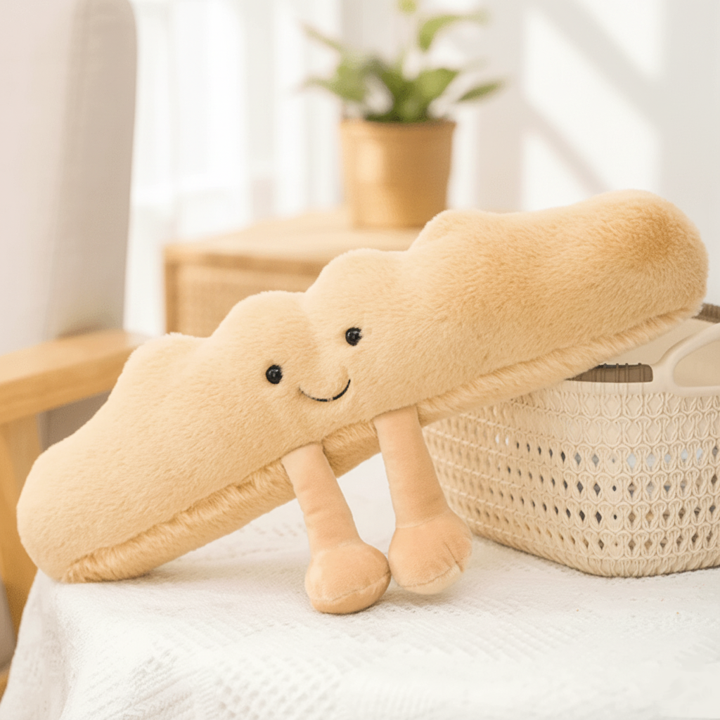 Pehmeä Croissant Pehmolelu 3