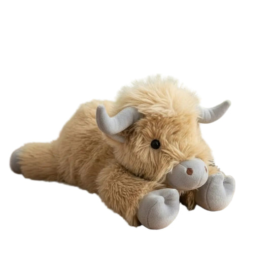 Pehmolelu Highland Cattle Realistinen Design 0