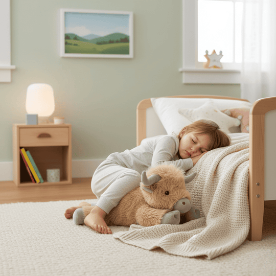 Pehmolelu Highland Cattle Realistinen Design 3