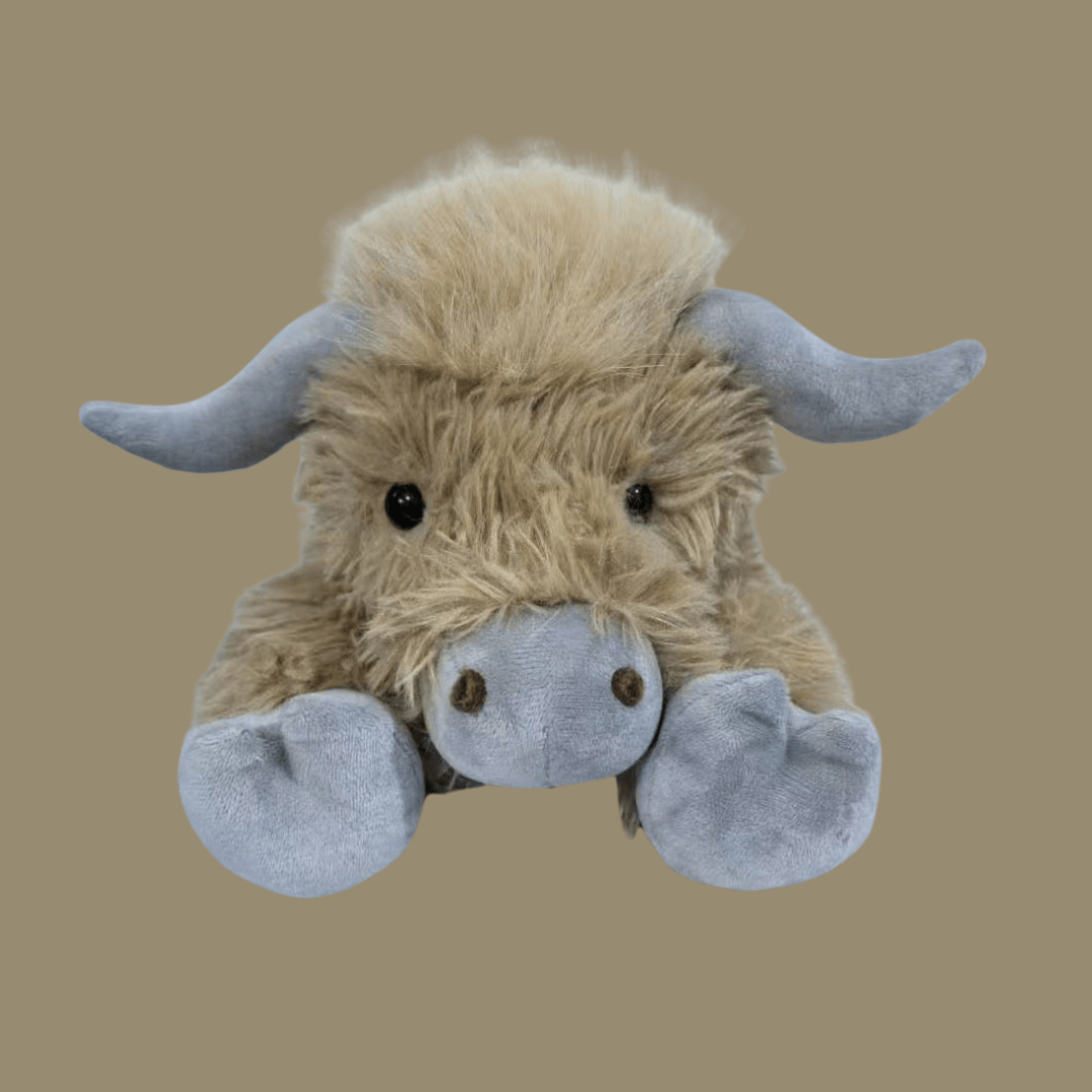 Pehmolelu Highland Cattle Realistinen Design 4