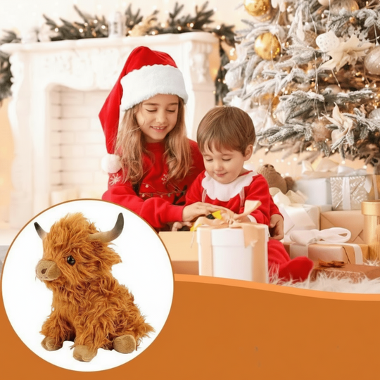 Pehmolelu Highland Cow Mukava Kumppani 3