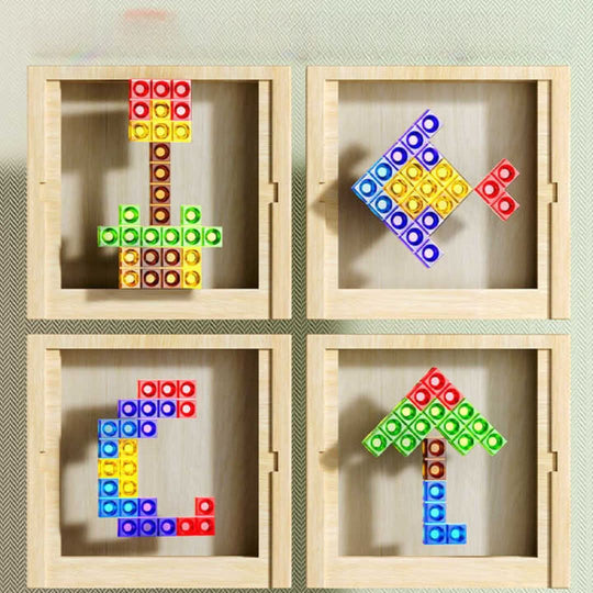 Perheen Tetris-pulmapeli Kestävä Design 4