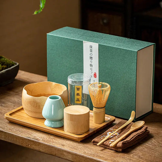 Perinteinen Matcha Lahjasetti Teeseremoniaan 1