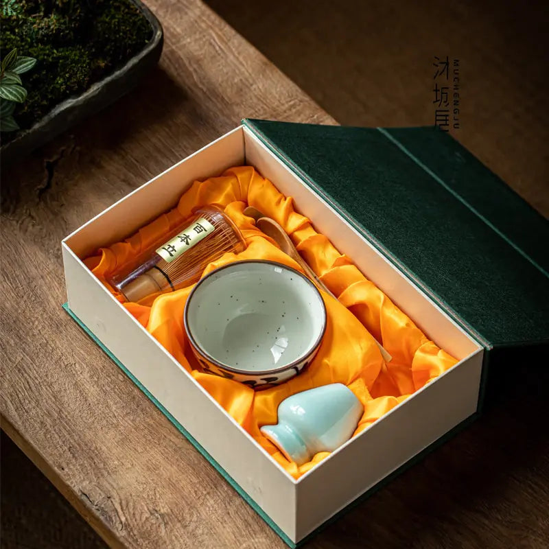 Perinteinen Matcha Lahjasetti Teeseremoniaan 2
