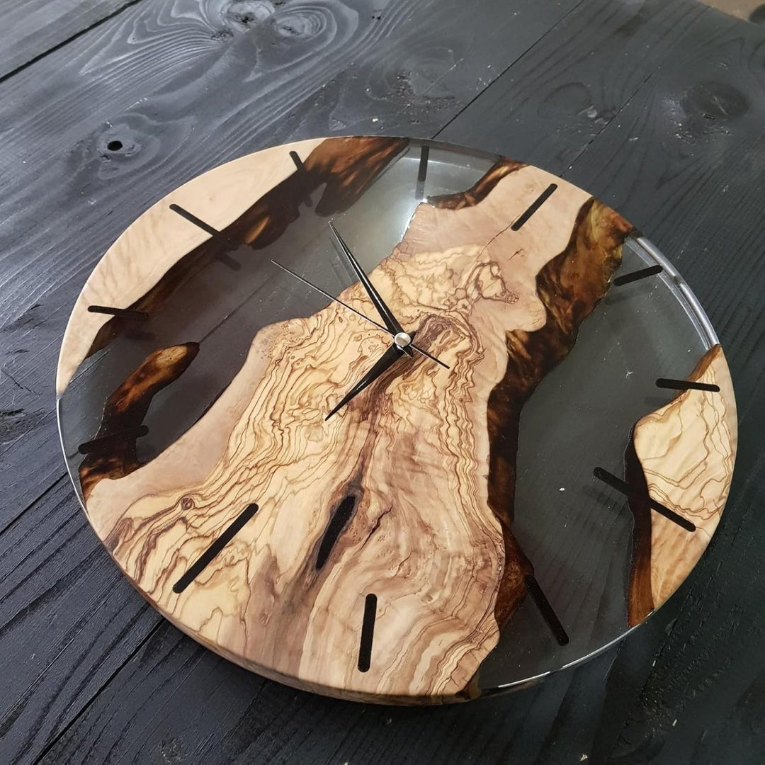 Pohjoismainen Puinen Seinäkello Moderniin Tiloihin 4