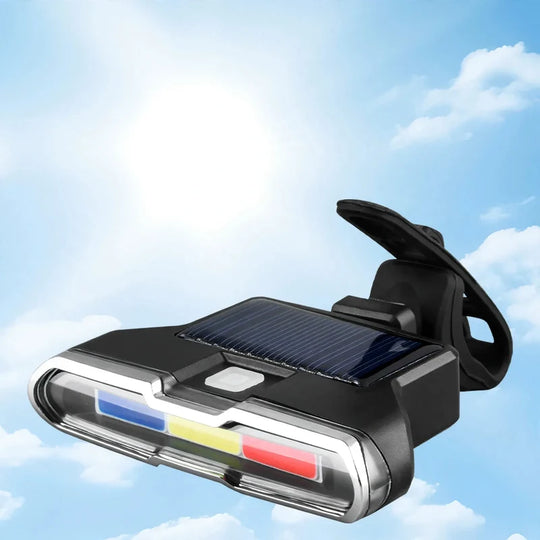 Polkupyörän Takavalo Monivärisellä Valaistuksella USB-latauksella 3
