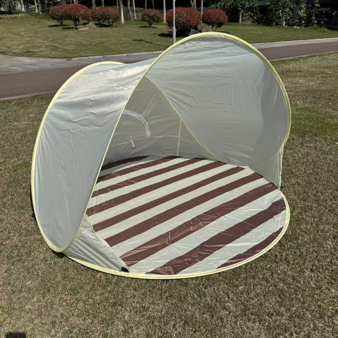 Pop-up Rantateltta Tilava ja Helppo Pystyttää 0