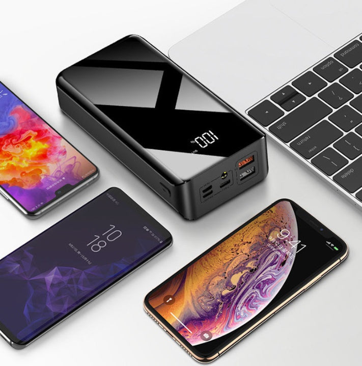 Powerbank 30000mAh Kaksipuolinen UV-pinnoite LCD Näyttö 3