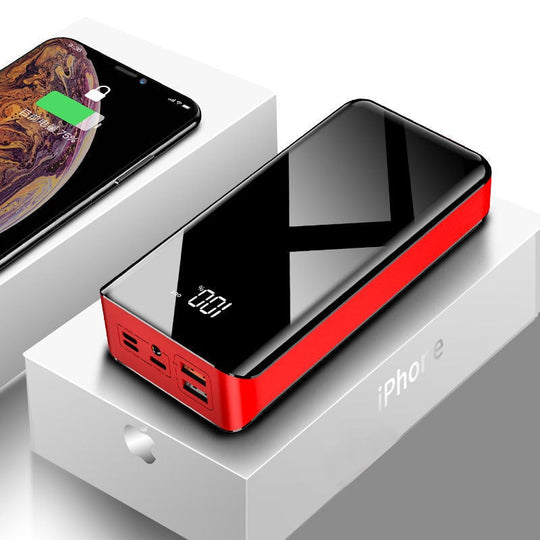 Powerbank 30000mAh Kaksipuolinen UV-pinnoite LCD Näyttö 4
