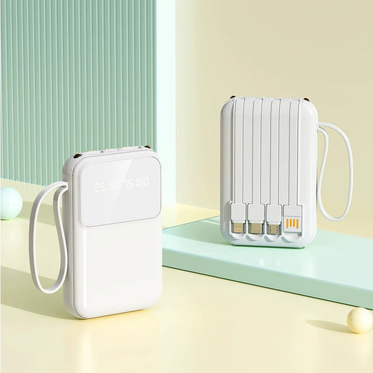 Powerbank Miesten Digitaalinen Näyttö Tehopankki 2