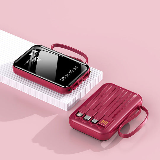 Powerbank Miesten Digitaalinen Näyttö Tehopankki 3