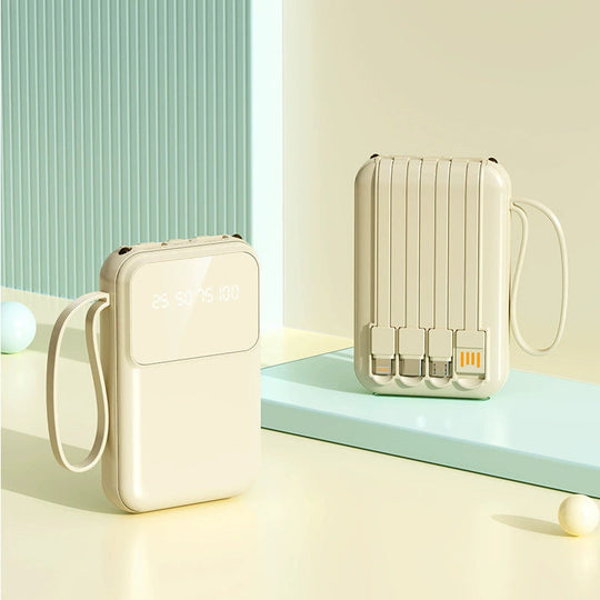Powerbank Miesten Digitaalinen Näyttö Tehopankki 4