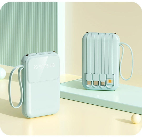 Powerbank Miesten Digitaalinen Näyttö Tehopankki 5
