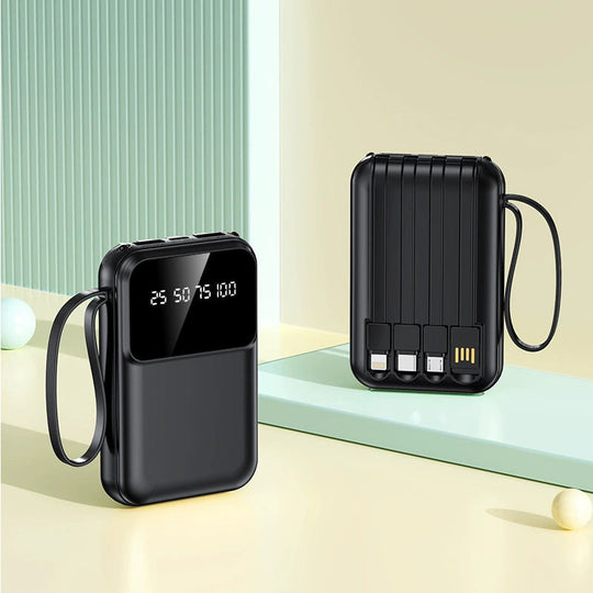 Powerbank Miesten Digitaalinen Näyttö Tehopankki 6