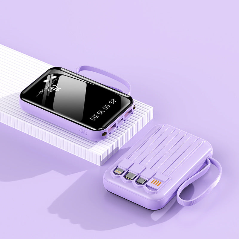 Powerbank Miesten Digitaalinen Näyttö Tehopankki 8