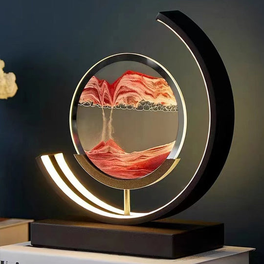 Pöytävalaisin 3D Hiekkakulho Moderni 1