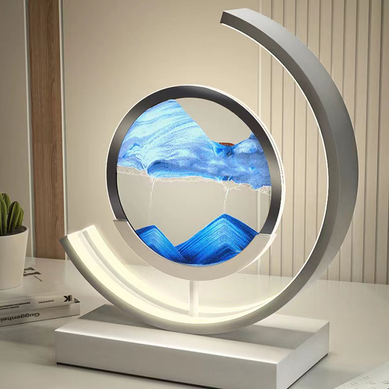 Pöytävalaisin 3D Hiekkakulho Moderni 5