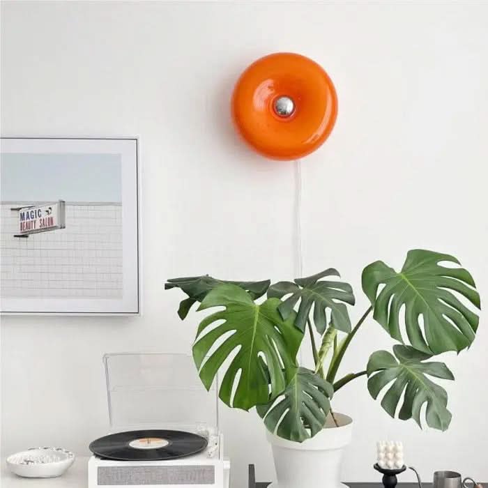 Pöytävalaisin Donut-muotoisena modernilla tyylillä 7