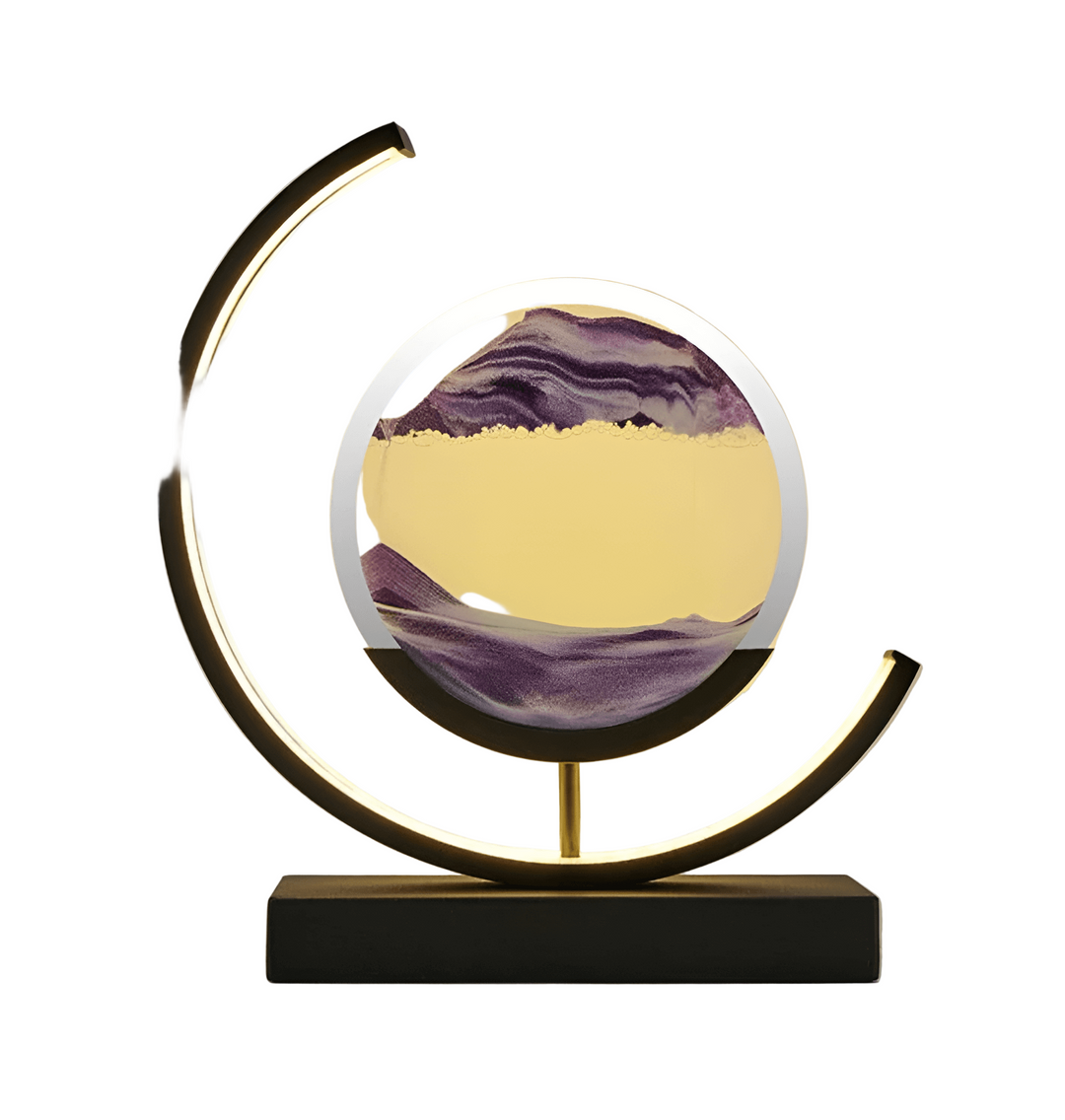 Pöytävalaisin Moderni Design Hiekka- ja Valokuvioinnit 0