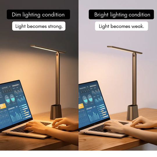 Pöytävalaisin Taitettava Moderni LED Himmennettävä 5