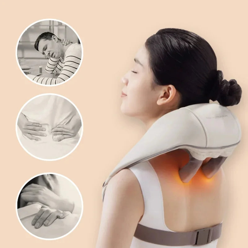 Koko Kehon Hierontalaite Innovatiivisella Lämpötilanhallinnalla Ergonominen Muovi ja Pehmeä Sisus-1