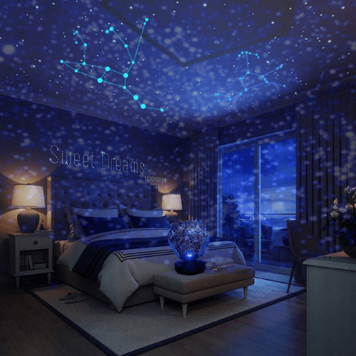 Projektori LumiSphere Galaxy Moderniin Sisustukseen 0