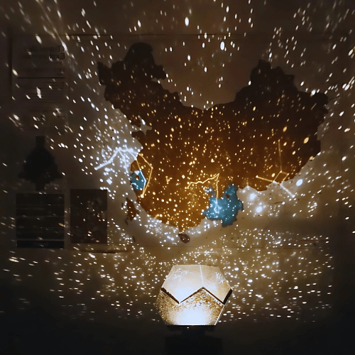 Projektori LumiSphere Galaxy Moderniin Sisustukseen 2