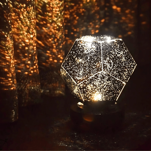 Projektori LumiSphere Galaxy Moderniin Sisustukseen 3