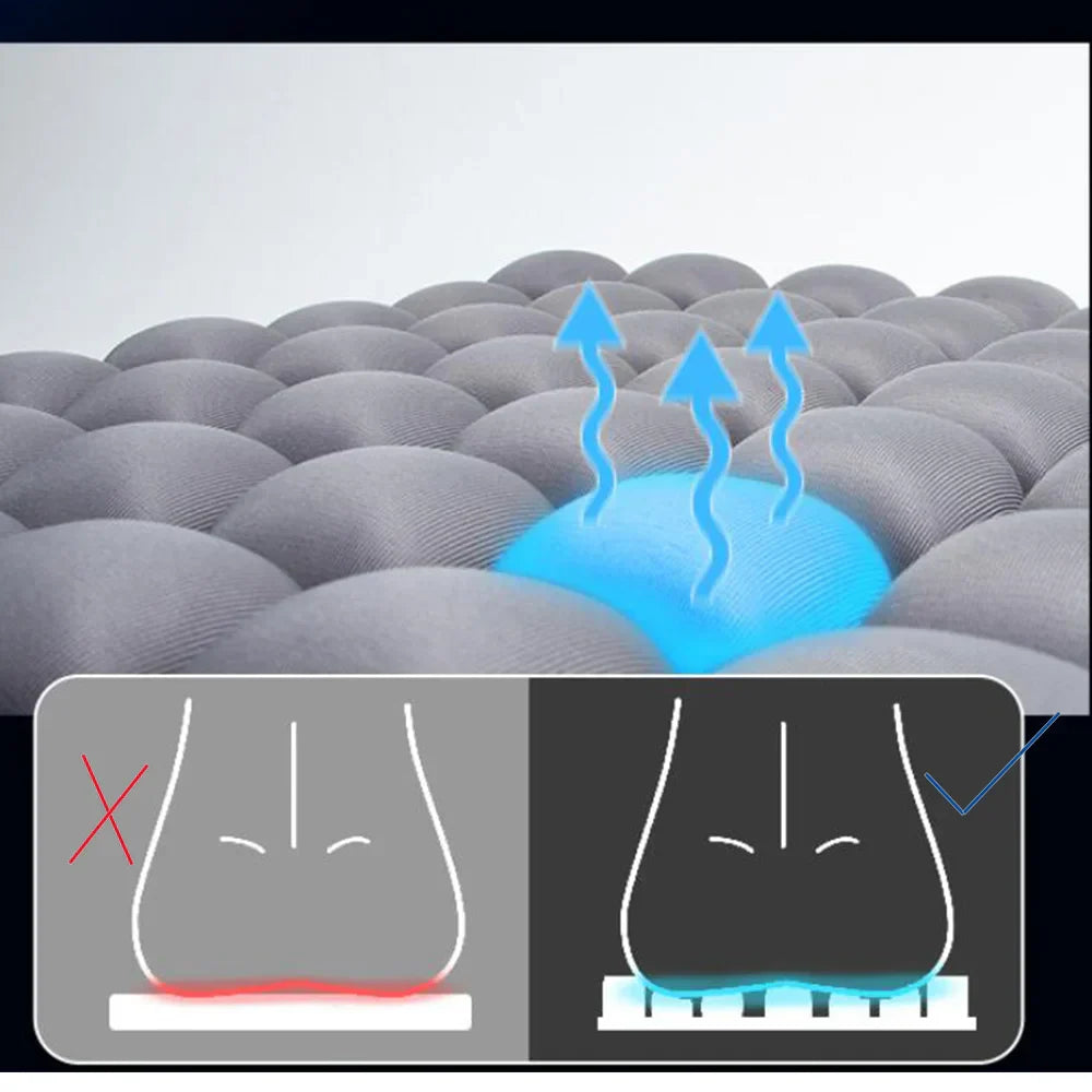 Puhallettava Tuolityyny Ergonomisella Tuella Mukavuuteen 7