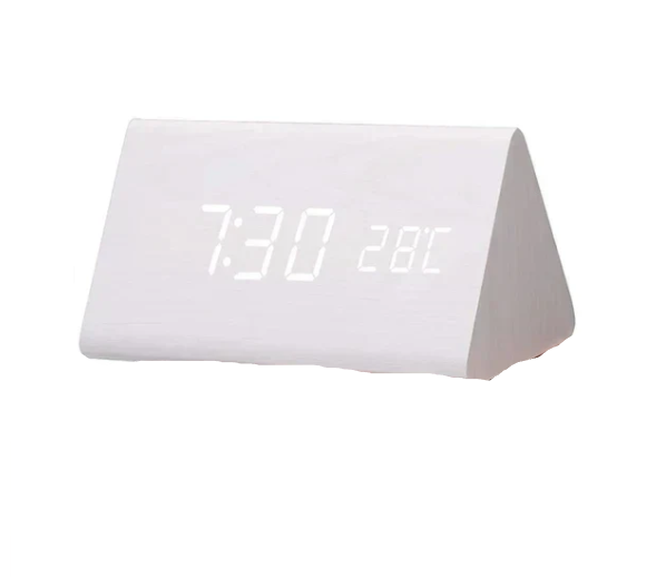 Puinen LED-kello Älykkäällä Ohjauksella 5