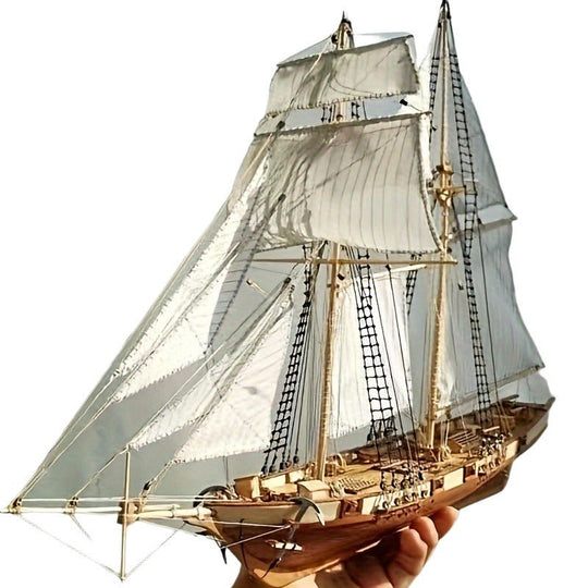 Purjelaivamalli 3D-palapeli Veneen Ystäville 0