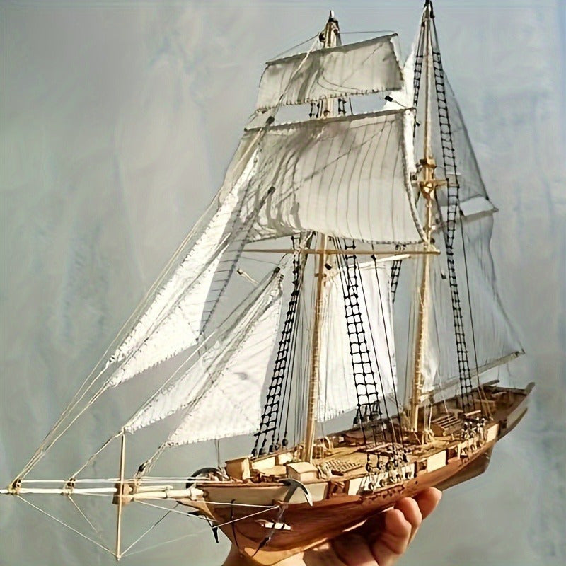 Purjelaivamalli 3D-palapeli Veneen Ystäville 1