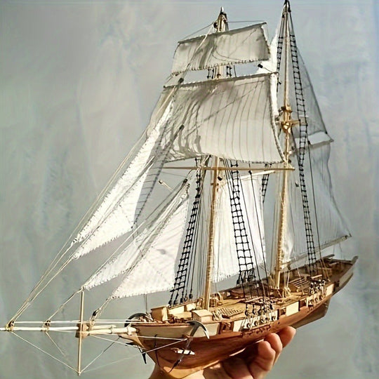 Purjelaivamalli 3D-palapeli Veneen Ystäville 1